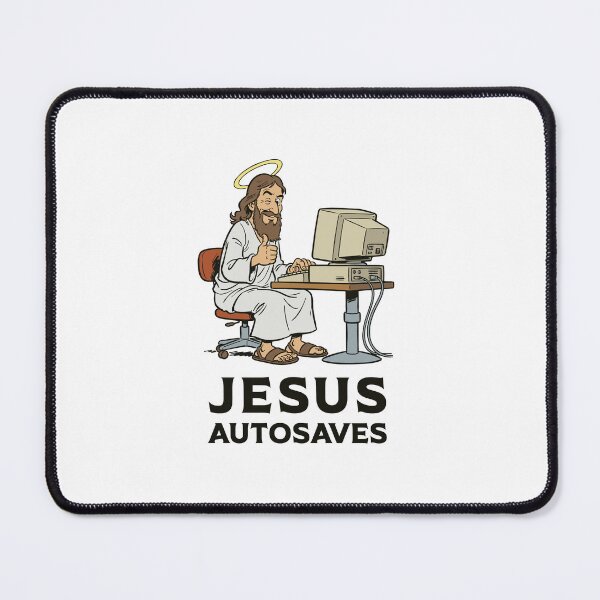 Item preview, Jesus autosaves designed and sold by goatboyjr.