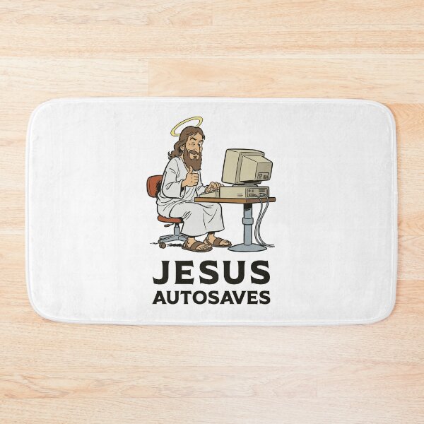 Item preview, Jesus autosaves designed and sold by goatboyjr.
