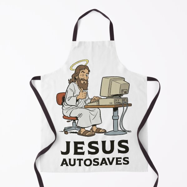 Item preview, Jesus autosaves designed and sold by goatboyjr.