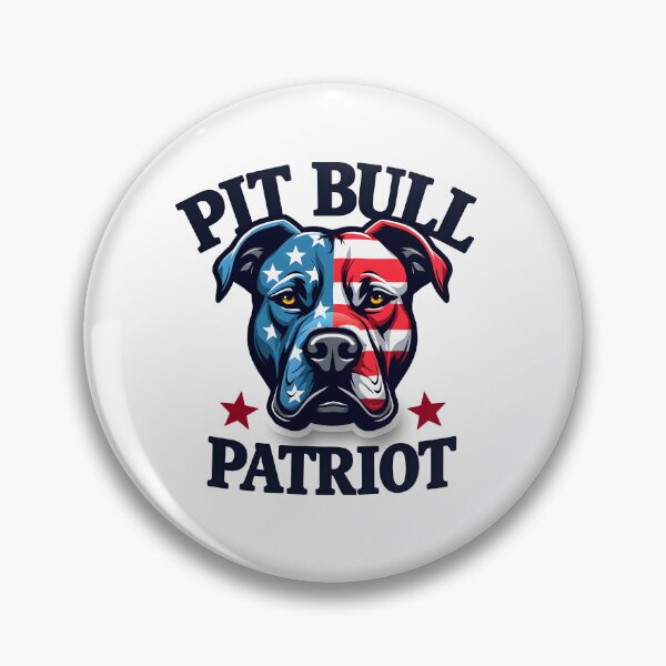 Item preview, Patriotic Pit Bull Sticker - American Flag Bully Pride Dog Gift designed and sold by Vajid Designs .