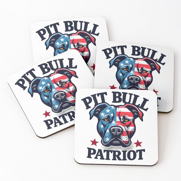 Item preview, Patriotic Pit Bull Sticker - American Flag Bully Pride Dog Gift designed and sold by Vajid Designs .