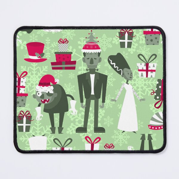 Item preview, green christmas monster bride frankenstein designed and sold by Gossip Rag.