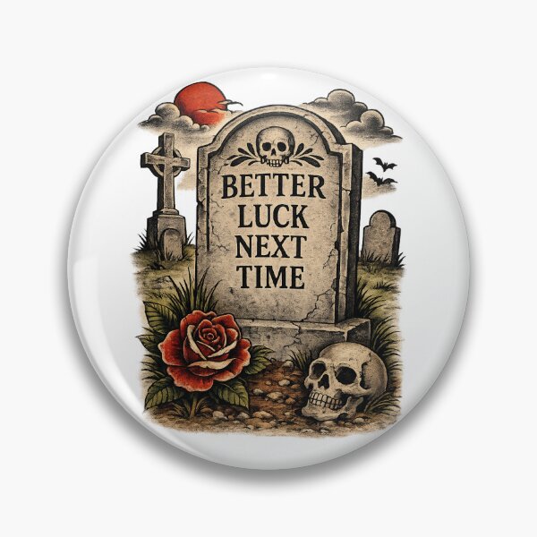 Item preview, Better Luck Next Time Tombstone designed and sold by Rabbit Wurx.