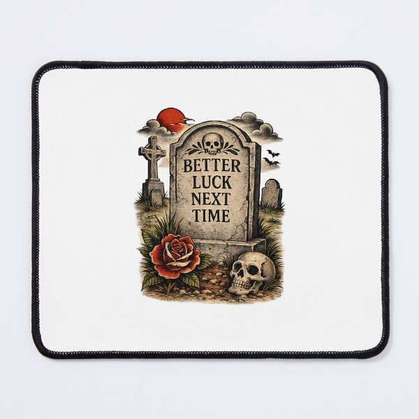 Item preview, Better Luck Next Time Tombstone designed and sold by Rabbit Wurx.