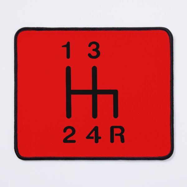 Item preview, 4-SPEED MANUAL GEAR SHIFT DIAGRAM, 4 ON THE FLOOR VINTAGE, RETRO designed and sold by classic car craze.