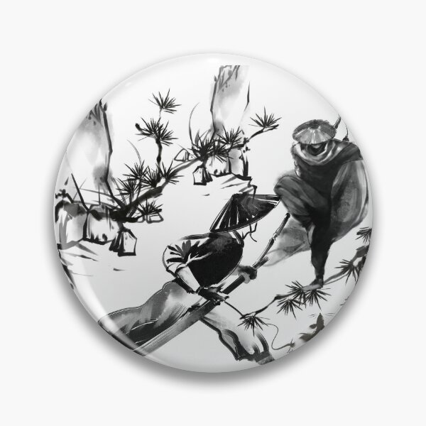 Item preview, Samurai vs Ninja: Epic Duel Sumi-e Art designed and sold by Kanniax.
