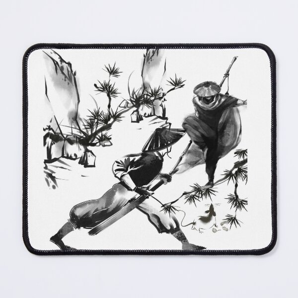 Item preview, Samurai vs Ninja: Epic Duel Sumi-e Art designed and sold by Kanniax.
