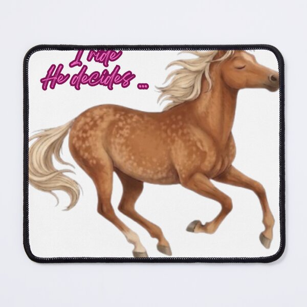 Item preview, Design Oréna, “I ride, he decides” designed and sold by petsfamilyart.