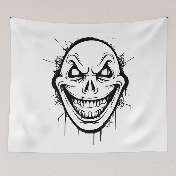 Item preview, Evil face Halloween t-shirt  designed and sold by Knowvhere.