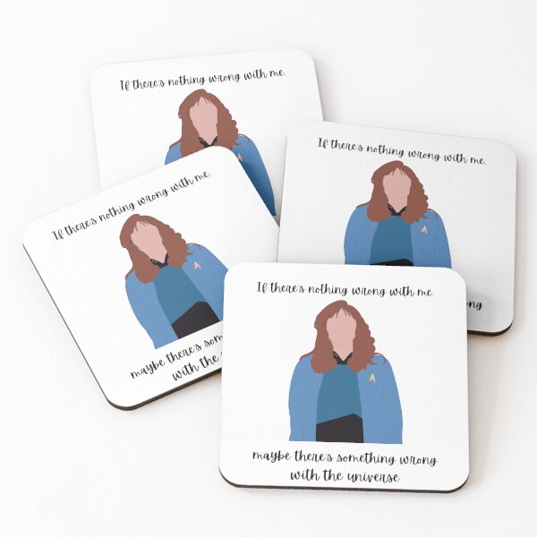 Item preview, Faceless Beverley Crusher Quote designed and sold by RoseDesigns05.