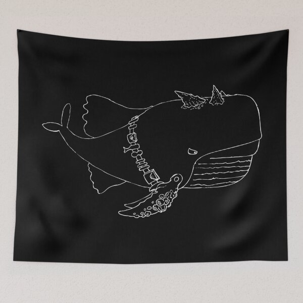 Item preview, Vigilante Whale designed and sold by JoseloRochaArt.