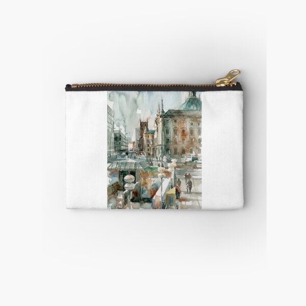 Item preview, Munich Watercolor Street designed and sold by caracatita75.