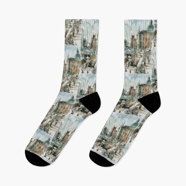 Item preview, Munich Watercolor Street designed and sold by caracatita75.