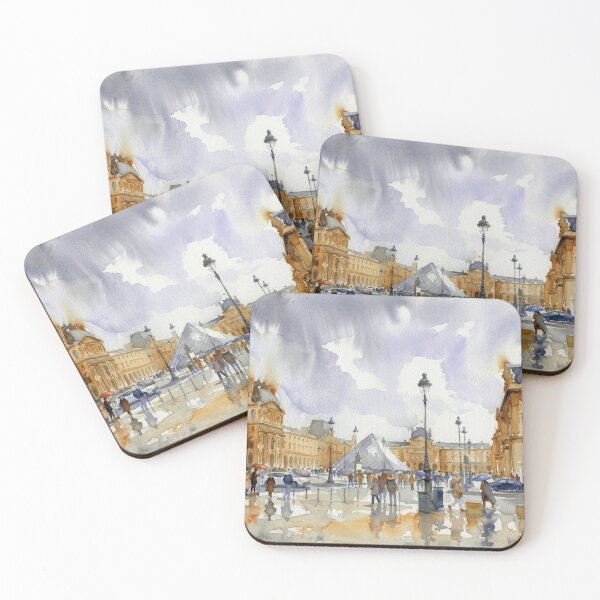 Item preview, Rainy Louvre Paris designed and sold by caracatita75.