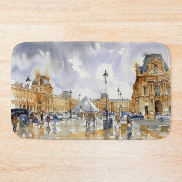 Item preview, Rainy Louvre Paris designed and sold by caracatita75.