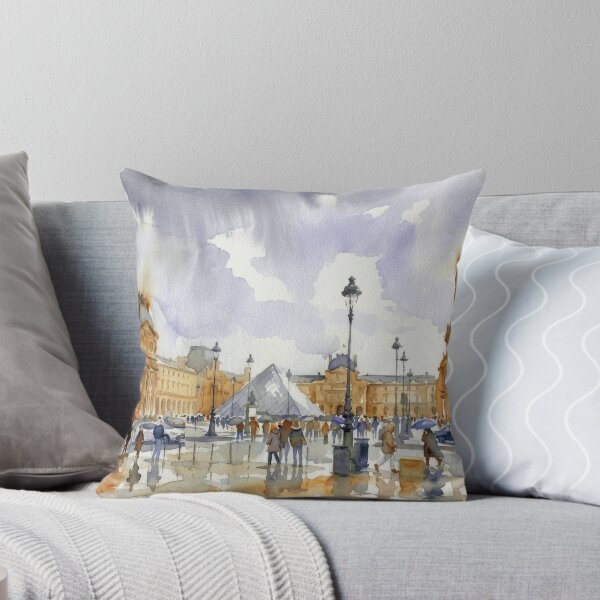 Item preview, Rainy Louvre Paris designed and sold by caracatita75.