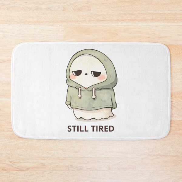 Item preview, Still Tired Ghost | Cute Kawaii Aesthetic | Relatable Low Energy Design designed and sold by The Mood Index.