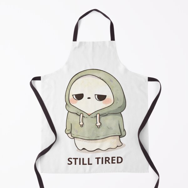 Item preview, Still Tired Ghost | Cute Kawaii Aesthetic | Relatable Low Energy Design designed and sold by The Mood Index.