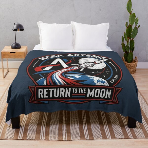 Item preview, NASA Artemis Mission Patch: Return to the Moon - Vintage Retro Aesthetic designed and sold by Z3al-Store.