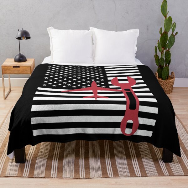 Item preview, Airplane Mechanic Flag designed and sold by SiarheiYur.