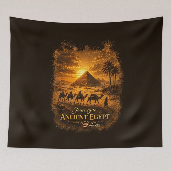 Item preview, Journey to Ancient Egypt Pyramid Desert Shirt designed and sold by Aimetoi.