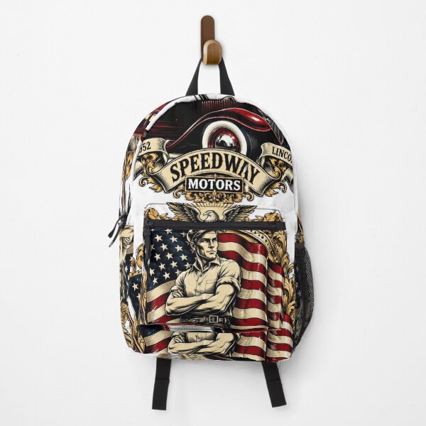 Item preview, Vintage American Muscle Car – Retro Speedway Motors Classic Car Design designed and sold by allin14fun.