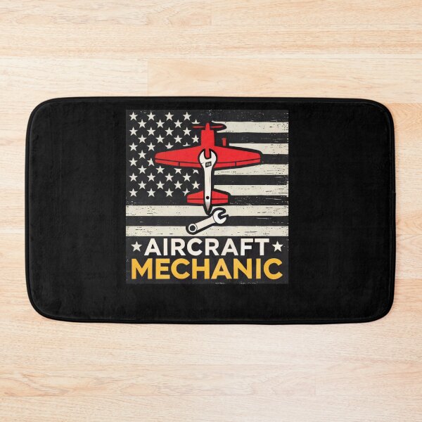 Item preview, Aircraft Mechanic Flag designed and sold by SiarheiYur.