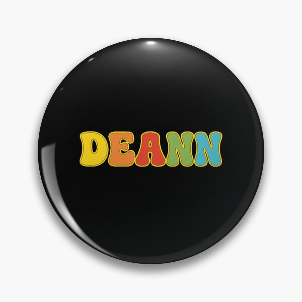 Item preview, ❤️ Deann Personalized Name Wavy Retro Shirt, Coffee Mug, Sticker Gift designed and sold by HelixPedia.