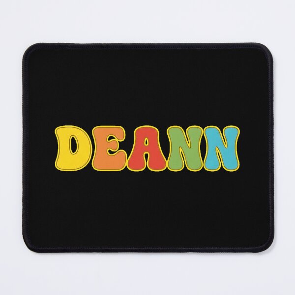 Item preview, ❤️ Deann Personalized Name Wavy Retro Shirt, Coffee Mug, Sticker Gift designed and sold by HelixPedia.