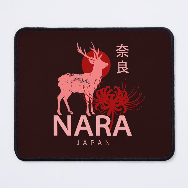 Item preview, Nara Japan Sacred Deer and Red Spider Lily designed and sold by LinaValearte.
