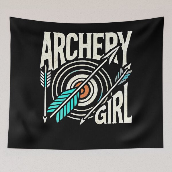 Item preview, Archery Girl Target Wings designed and sold by SiarheiYur.