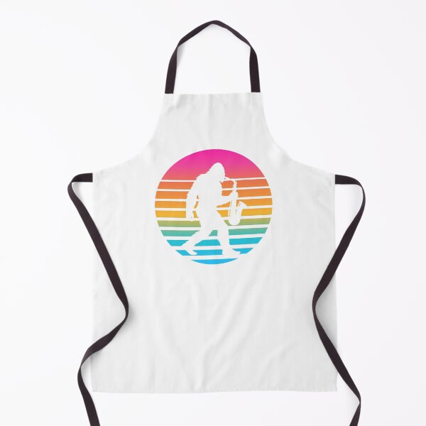 Item preview, Retro Bigfoot Saxophone Sunset Minimal Design designed and sold by AnnSign.