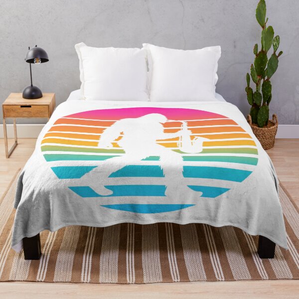 Item preview, Retro Bigfoot Saxophone Sunset Minimal Design designed and sold by AnnSign.