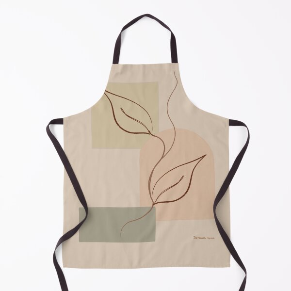 Item preview, Boho Minimalist Line Art: Botanical Leaves & Geometric Shapes designed and sold by IO Soul Spaces.