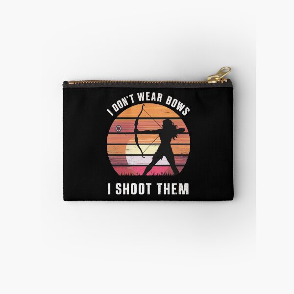 Item preview, I Shoot Them Bow Humor designed and sold by SiarheiYur.
