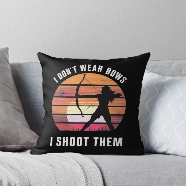 Item preview, I Shoot Them Bow Humor designed and sold by SiarheiYur.