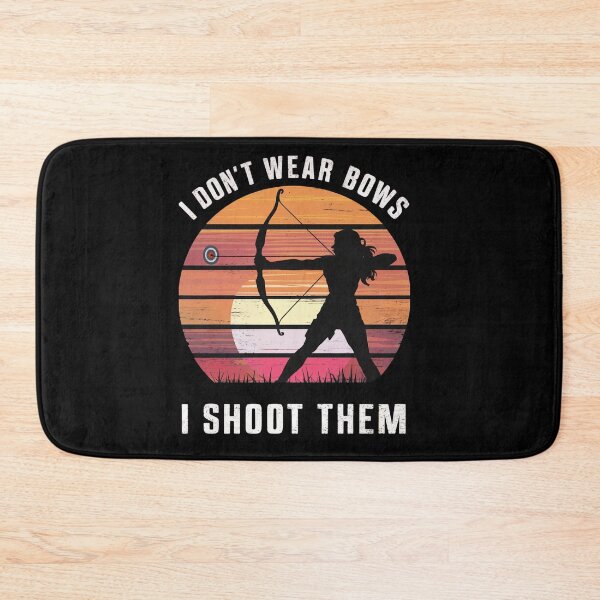 Item preview, I Shoot Them Bow Humor designed and sold by SiarheiYur.