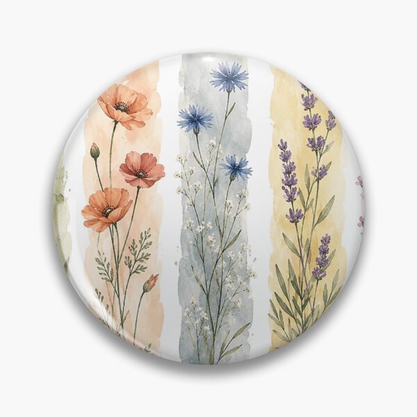 Item preview, Watercolor Floral Bookmark Set designed and sold by PetalGarden.