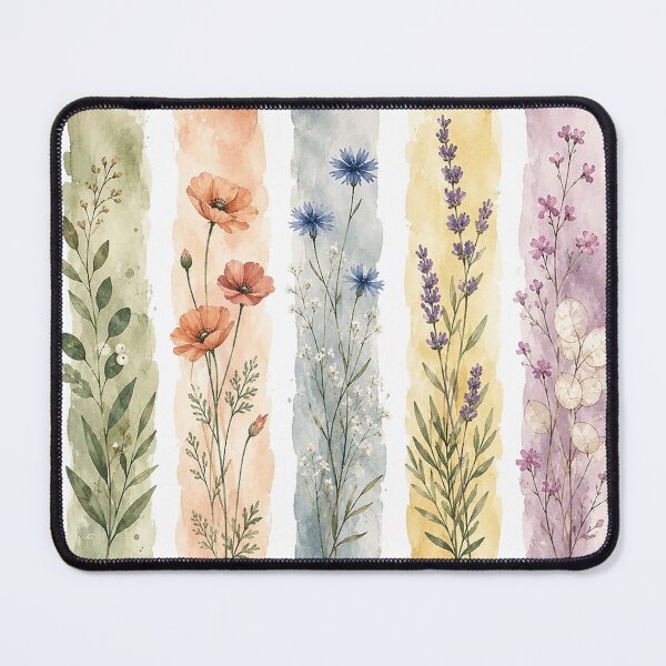 Item preview, Watercolor Floral Bookmark Set designed and sold by PetalGarden.