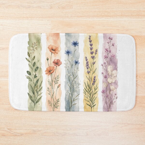 Item preview, Watercolor Floral Bookmark Set designed and sold by PetalGarden.