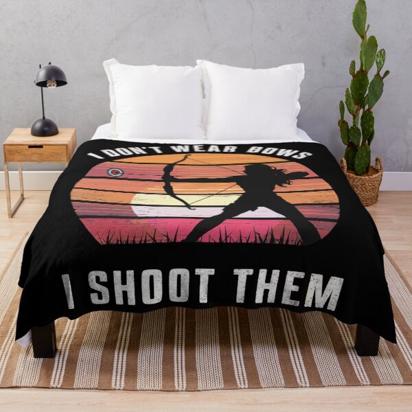 Item preview, I Shoot Them Bow Humor designed and sold by SiarheiYur.