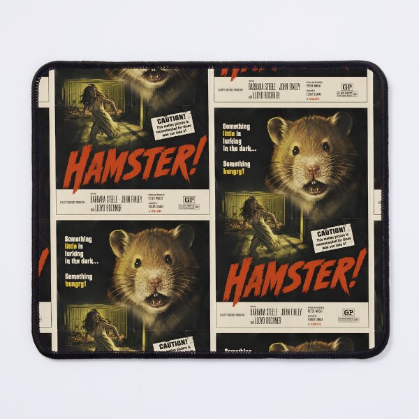 Item preview, Hamster! Retro movie poster. designed and sold by Hyper-fantasia.