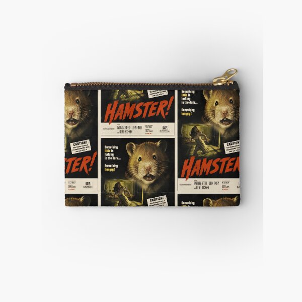 Item preview, Hamster! Retro movie poster. designed and sold by Hyper-fantasia.