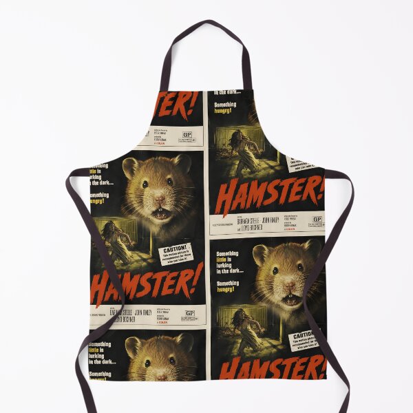 Item preview, Hamster! Retro movie poster. designed and sold by Hyper-fantasia.