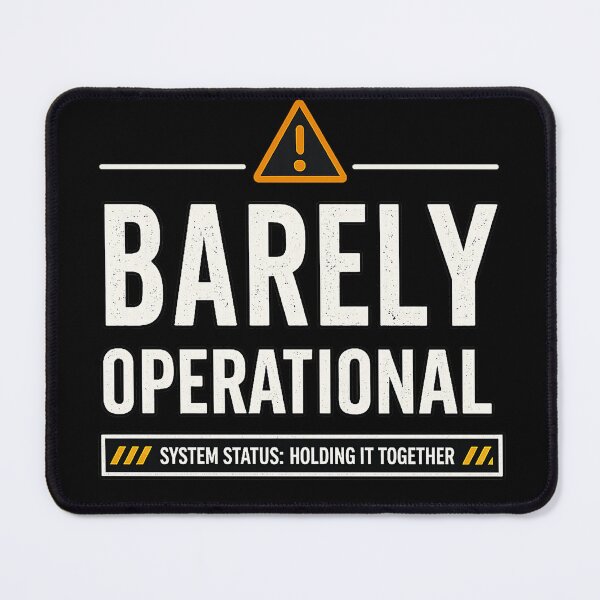 Item preview, Barely Operational System designed and sold by Barely Operational.