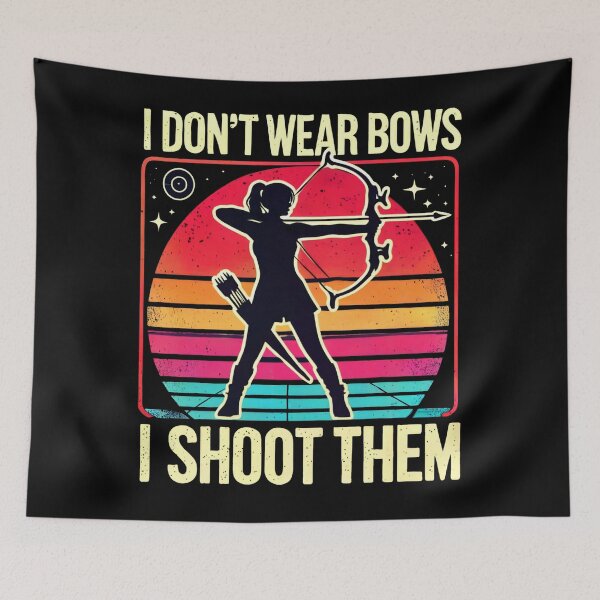 Item preview, I Shoot Bows Not Them designed and sold by SiarheiYur.