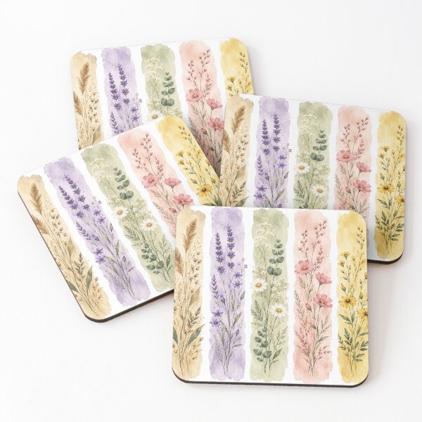 Item preview, Watercolor Floral Bookmark Set designed and sold by PetalGarden.
