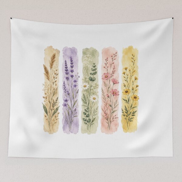 Item preview, Watercolor Floral Bookmark Set designed and sold by PetalGarden.