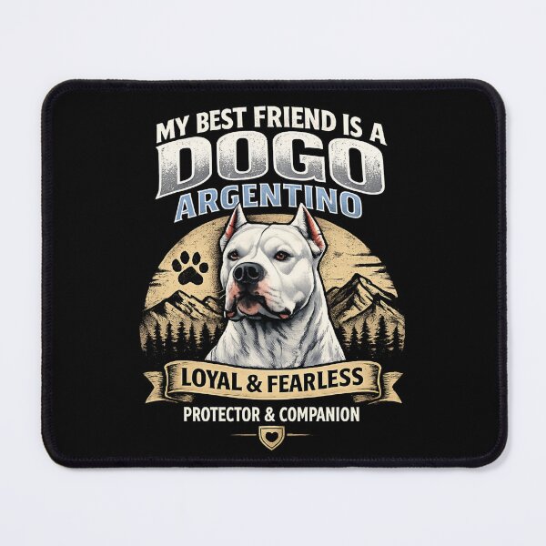 Item preview, Dogo Argentino - Best Friend Loyal Fearless Protector designed and sold by SidTastic .