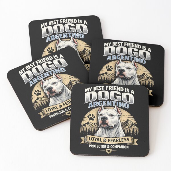 Item preview, Dogo Argentino - Best Friend Loyal Fearless Protector designed and sold by SidTastic .